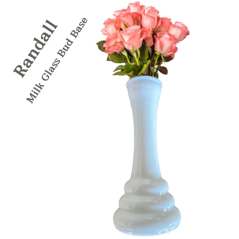 Vintage Randall Milk Glass Bud Vase